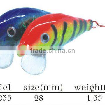 fishing tackle minnow wobble bait lure