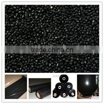 Black masterbatch for plastic mulch film or agriculture film