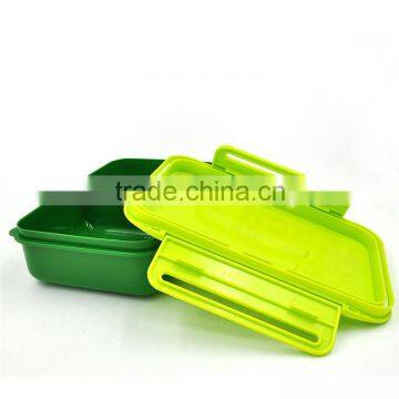 Direct Factory Logo Coustom Lunch Box Food Container With Lock, Bento Lunch Box photo-4