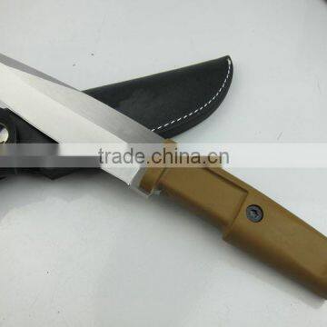 OEM Rubber Handle Fixed Blade Hunting Knife photo-2