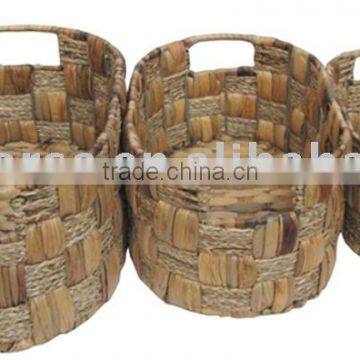 Wicker Laundry Basket Set of Three