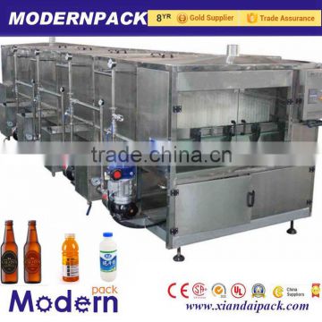 Continuous spray tunnel sterilizing machine