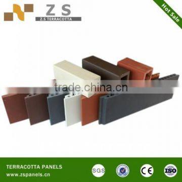 Eco-friendly Construction Material, Terracotta Panel , Terracotta Curtain Wall Panel Facade Wall System photo-3