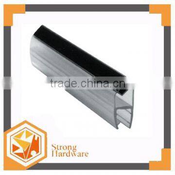 PVC magnetic glass shower door seal strip weather stip rubber sealing strip,water proof with magnetic