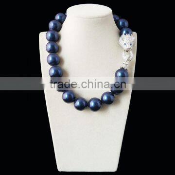 2016 fashion natural south sea shell pearl necklace luxury woman