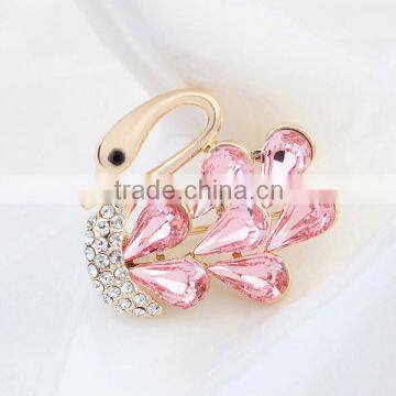 Fashion Decorative Animal Safty Pins Swan Brooches photo-2