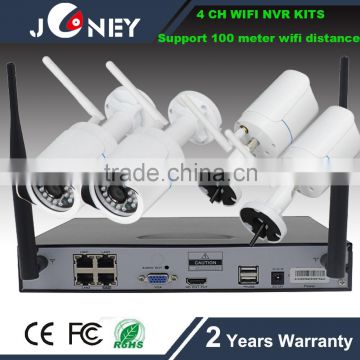 P2P NETWORK WIRELESS NVR KIT WITH WATERPROOF MINI WIFI CAMERA