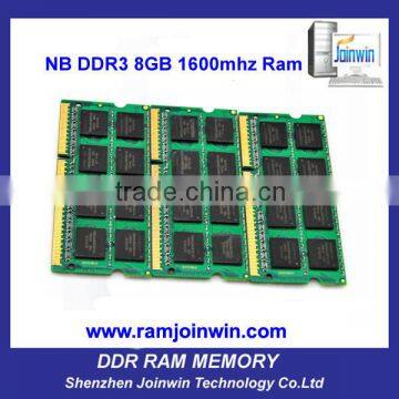 Design attractive and durable full compatible 8gb ddr3 notebook ram