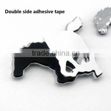 3D Abs Horse Car Chrome Emblem Logo Badge Making photo-3
