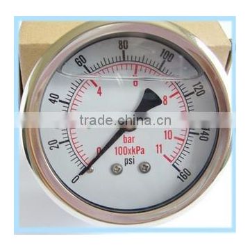 pressure gauge, bourdon tube pressure gauge, oil pressure gaugewika style in Germany