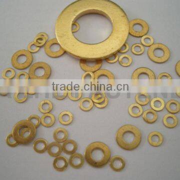 Flat washer material brass