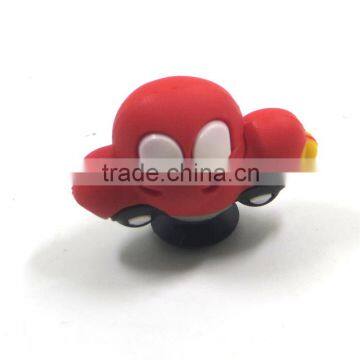 Promotion Gift Car Shaped Kids Shoe Charm Wholesale PVC 3d Shoe Buckles photo-4