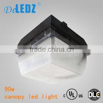 Canopy led light best selling 90w DLC listed Meanwell driver led ceiling light