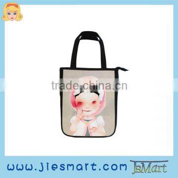 Straight handbag Chinese doll custom printing fashion handbag