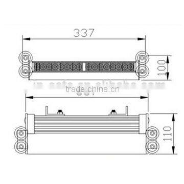 Amber LED Security Car Deck Light Police Vehicle Warning Dash Lightbar LTDG612 photo-5