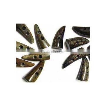 Horn Toggles/wholesale Fashion Design Horn Coat/toggle Horn Buttons for Sale photo-4