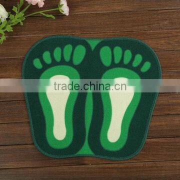 Cartoon Big Feet Print Rugs Pets Feeding Mat Dust Preventing Rugs photo-4