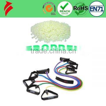 Thermoplastic raw material TPR granules for resistance bands