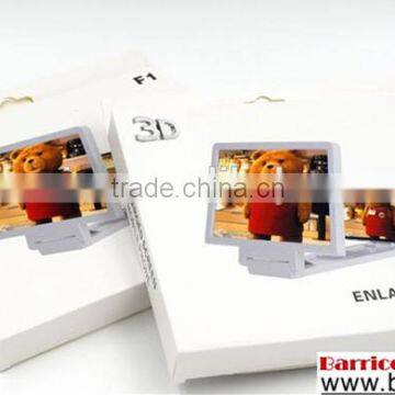 3D Mobile Phone Screen Magnifier / Foldable HD Stand Cellphone Expander photo-4