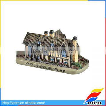 Shakespeare's birthplace design 3d miniature house for crafts