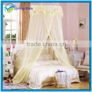 Cricular round Double Lace Curtain Dome Bed Canopy Dedroom decorative Mosquito net