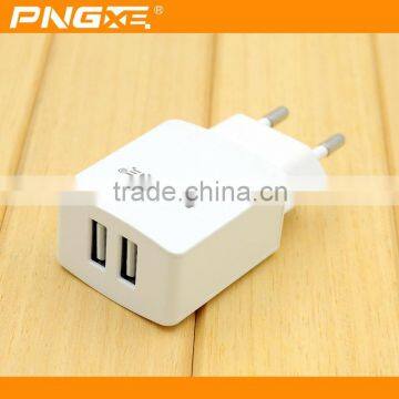Wholesale High Speed 5v 2.1a Dual Micro Usb Wall Travel Home Universal Mobile Phone Charger photo-3