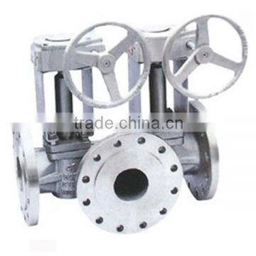 Three Way Eccentric Plug Valve