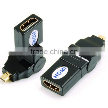 HDMI female to MICRO male adapter rotating 270 degree