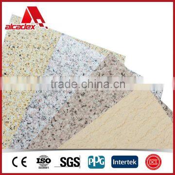 granite finished aluminum composites acp exterior panels