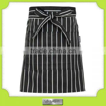 wholesale cooking dress, stripe cotton custom kitchen aprons