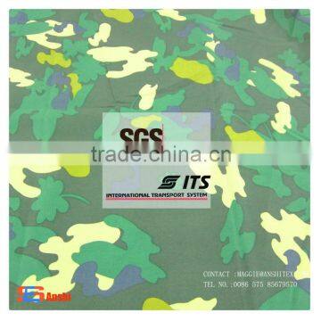 Es3228 20x16+70d spandex cotton twill camouflag printing fabric