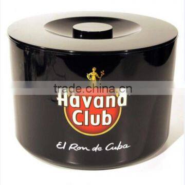 Plastic double layer ice bucket, havana club ice bucket