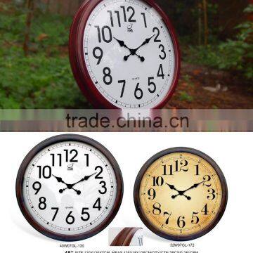 23" big size wall mounted clock