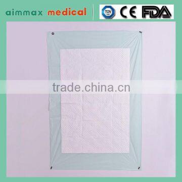 Surgical absorbent non woven underpads