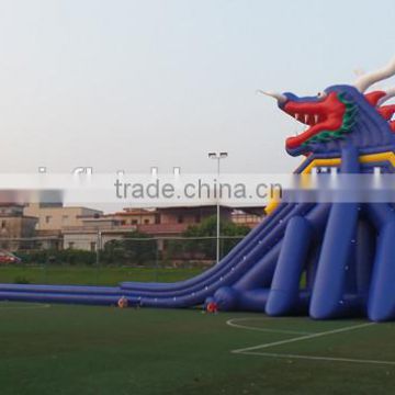 HUGE DRAGON INFLATABLE WATER SLIDE FOR ADULTS AND CHILDREN