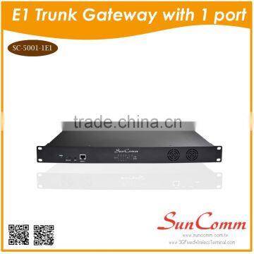 SC-5001-1E1 Best Product Trunk Voip Gateway With 1 Port Support H.323/SIP Protocol photo-2