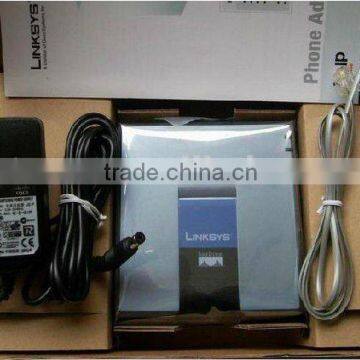 Voip Sip Adapter SPA2102 2 FXS VoIP phone adapter 1year warranty