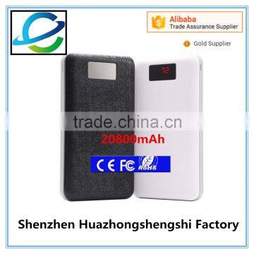 High Capacity Double Output Mini 3G 4G Wifi Router QC2.0 Wst Power Bank 20800 Mah With LED