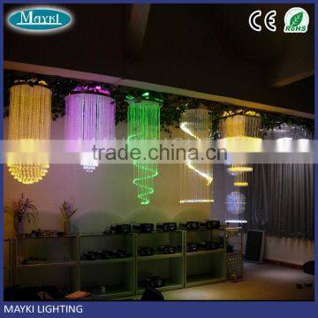 100 Watts Halogen Lighting With 8 Colors and DMX Controller for Fiber Optic Chandelier Using photo-4