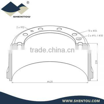 DAF Brake Drum 090.500