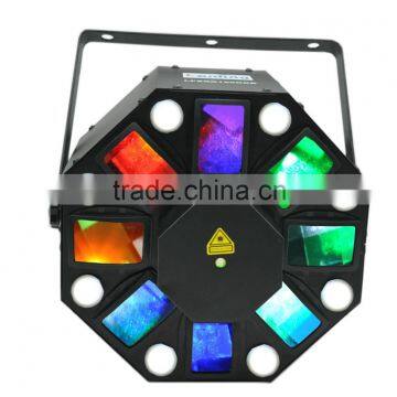 White Strobe RGBWY Derby RG Laser | 3 in 1 Led Lights Laser photo-2