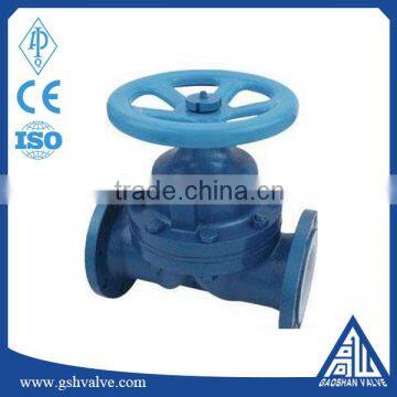 Flange End Rubber Lined PVC Plastic Diaphragm Valve photo-4