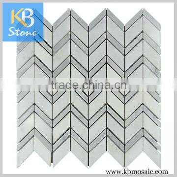 Kbstone china white natural stone colors marble mosiac