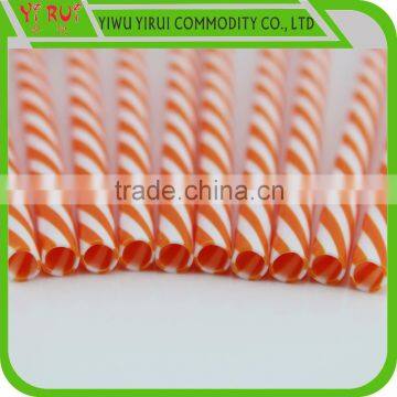 7.5*230mm pp striped straight straws