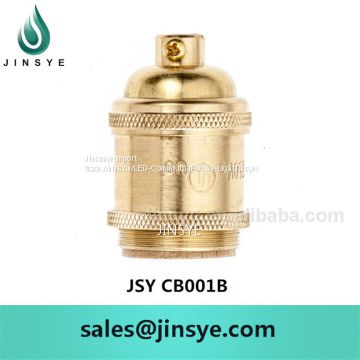 CE/VDE/ULvintage screw brass colour metal light bulb socket lamp socket e27