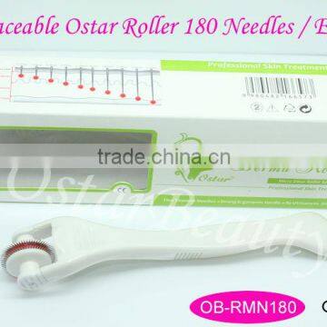 Factory directly sale 180 needles replaceable skin roller zgts derma roller