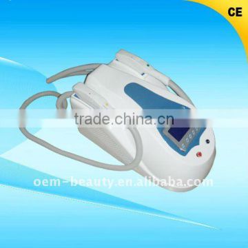 2011 newest patent design CE cosmetic instrument IPL facial epilator with acne light