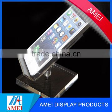 customized acrylic usb hub phone holder/POP acrylic usb hub phone holder