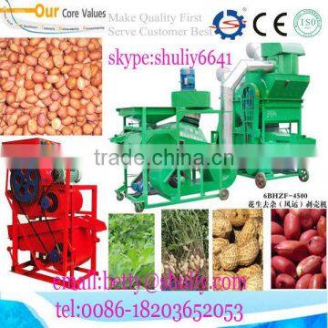 best quality peanut sheller/peanut shell removing machine