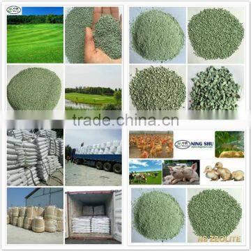 Natural Green Zeolite for Agriculture, Aquaculture, Water treatment